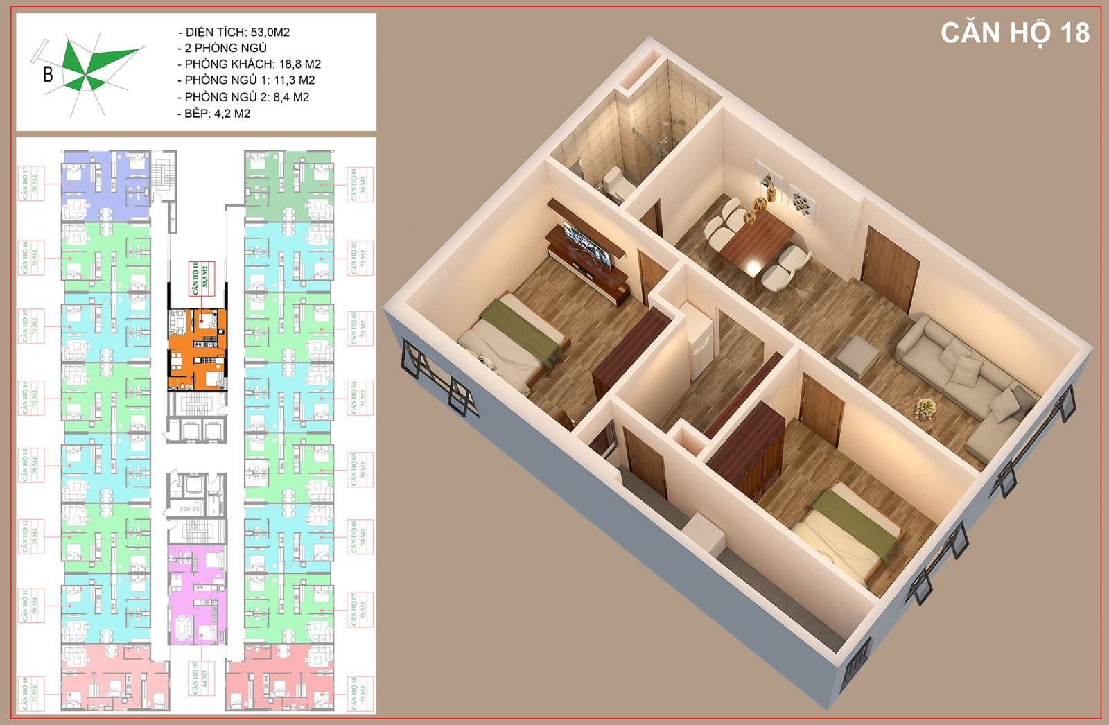 thiết kế iec căn 18