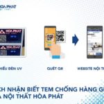 nhận biết két sắt hòa phát chính hãng qua tem chống hàng giả