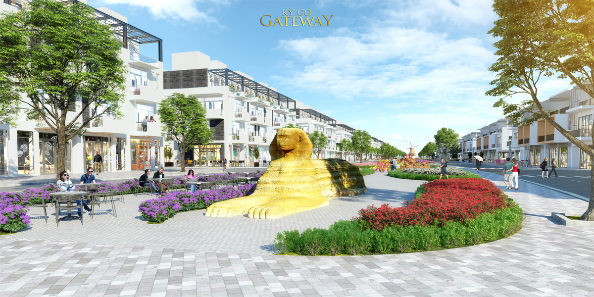 phối cảnh nhơn hội new city công viên spinx